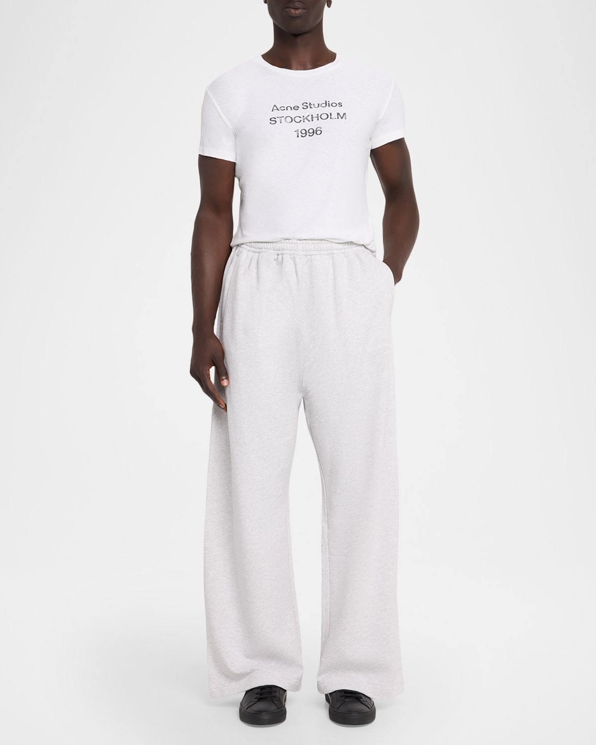Acne Studios Men 's Prowser Baggy-Fit Fleece Lounge Pants