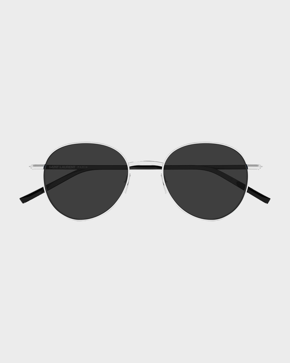 Saint Laurent SL 865 Metal Round Sunglasses | Thumbnail 4