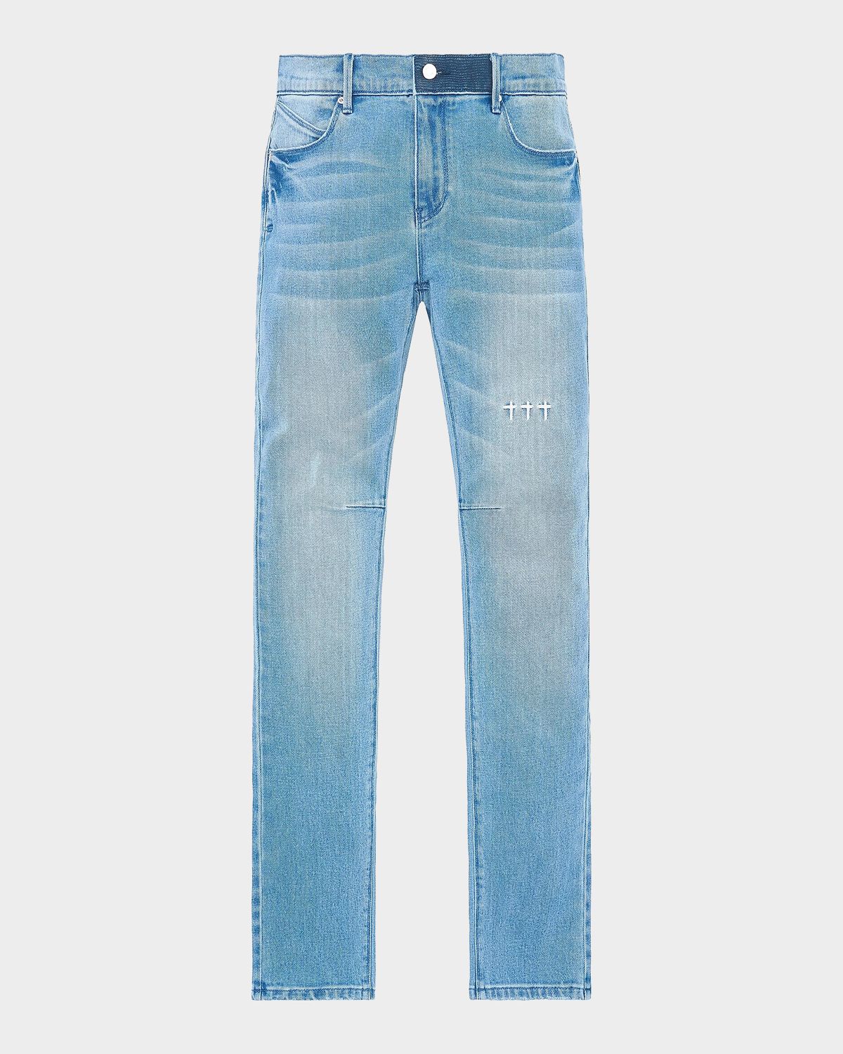RTA Exodus Clayton Pintuck Skinny Jeans