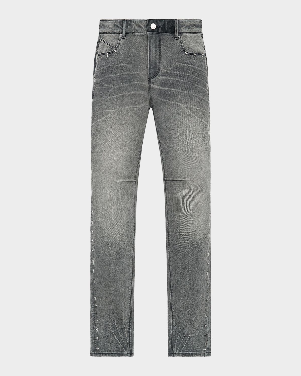 RTA Exodus Bryant Side Cross Skinny Jeans