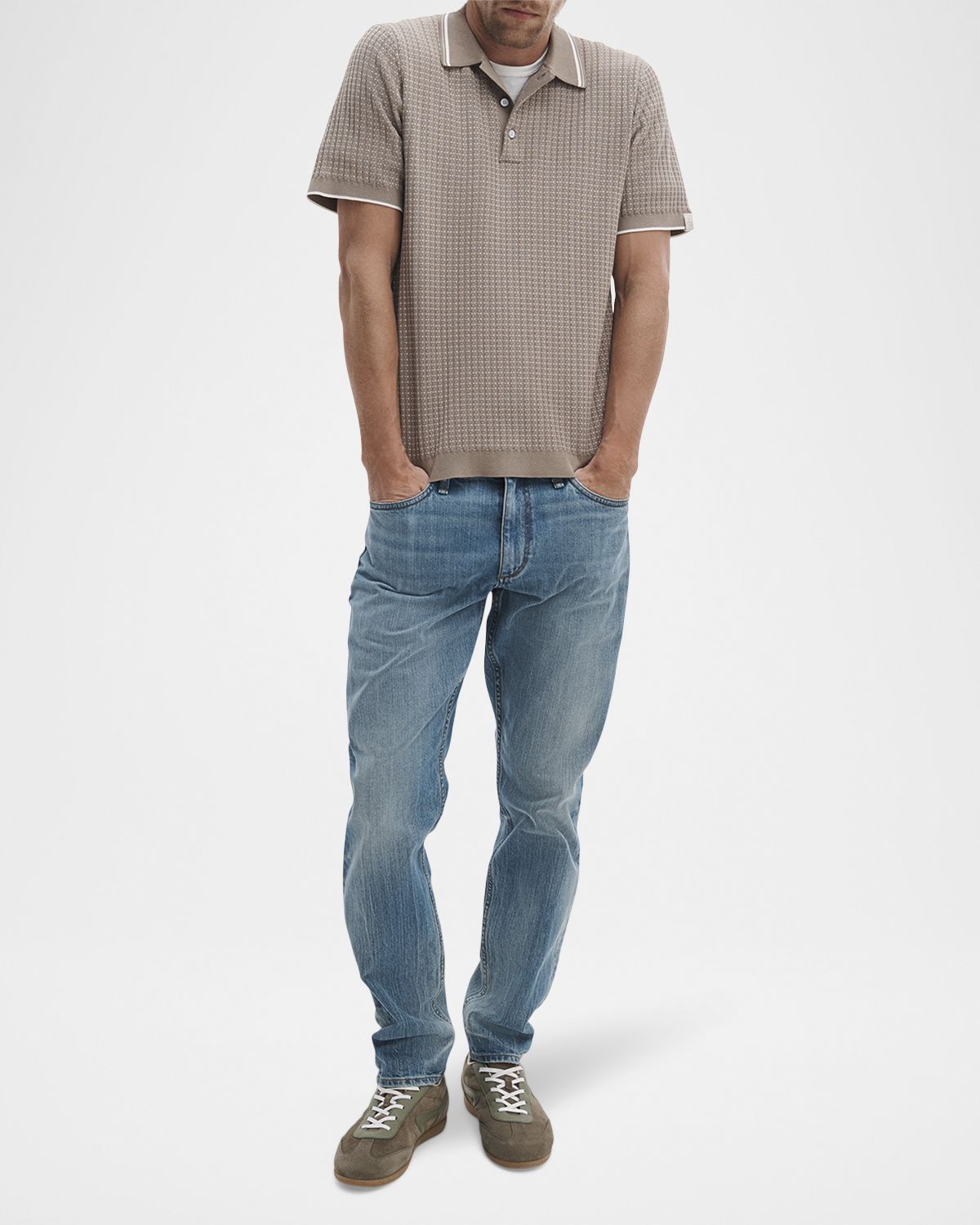 Rag & Bone Men 's Fit 3 Authentic Stretch Classic-Fit Jeans