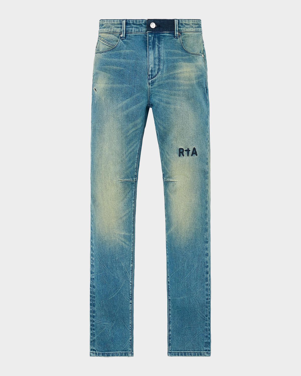 RTA Exodus D-Bryant Logo Skinny Jeans