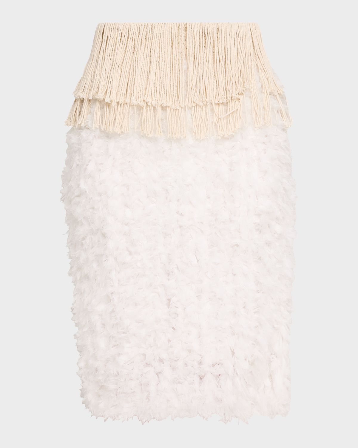Diotima Bambola Chiffon Pencil Skirt
