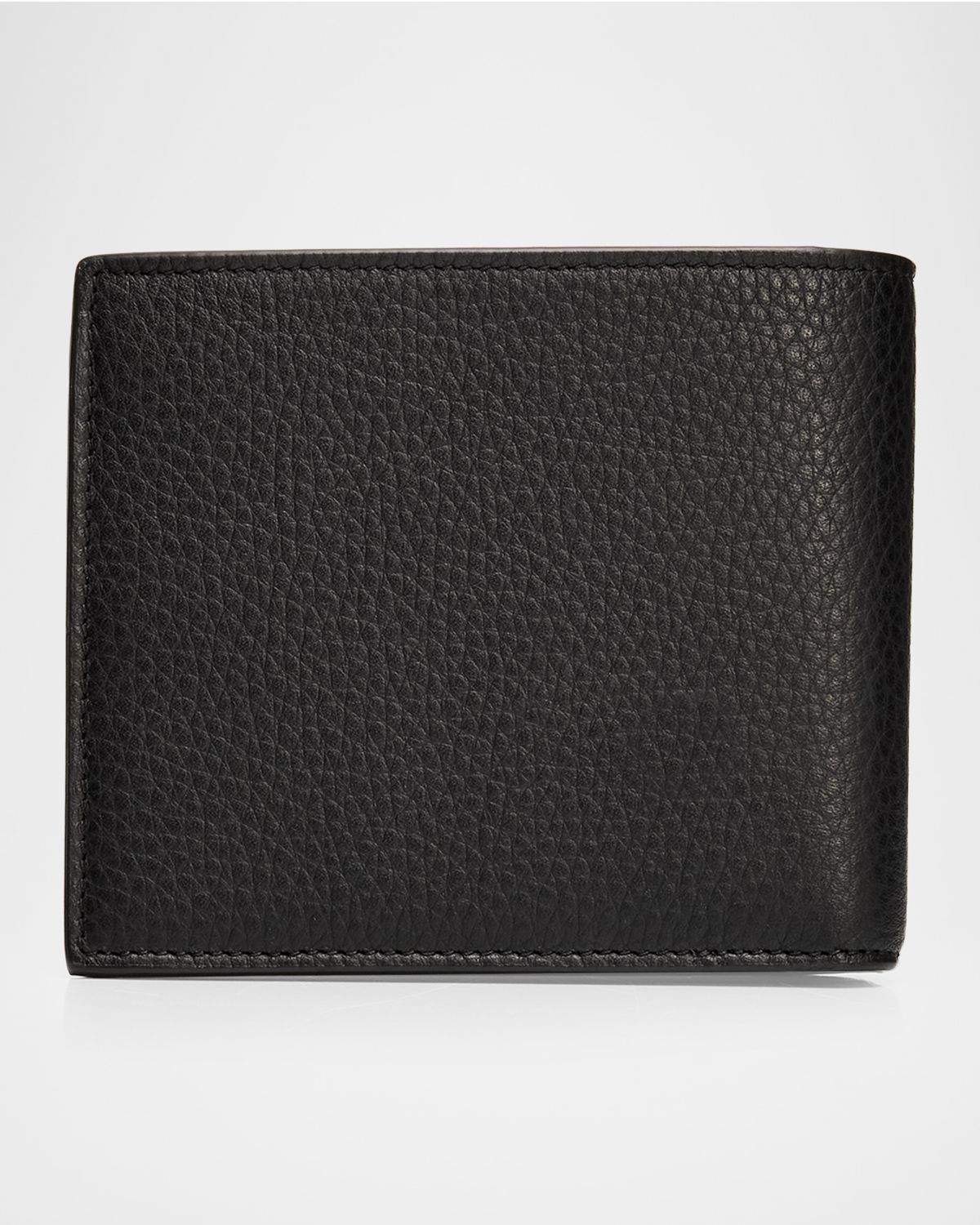 Saint Laurent Men 's YSL Grained Leather Bifold Wallet | Thumbnail 3