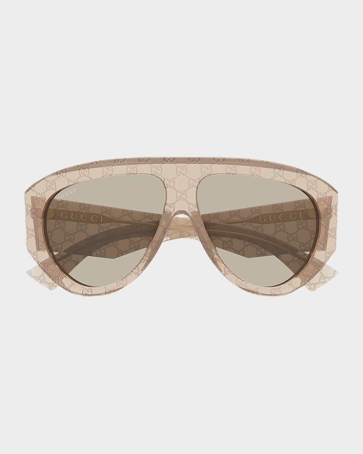 Gucci Men 's GG2128S-005 GG Acetate and Bio-Nylon Oval Sunglasses | Thumbnail 4 Gucci Men 's GG2128S-005 GG Acetate and Bio-Nylon Oval Sunglasses | Thumbnail 4