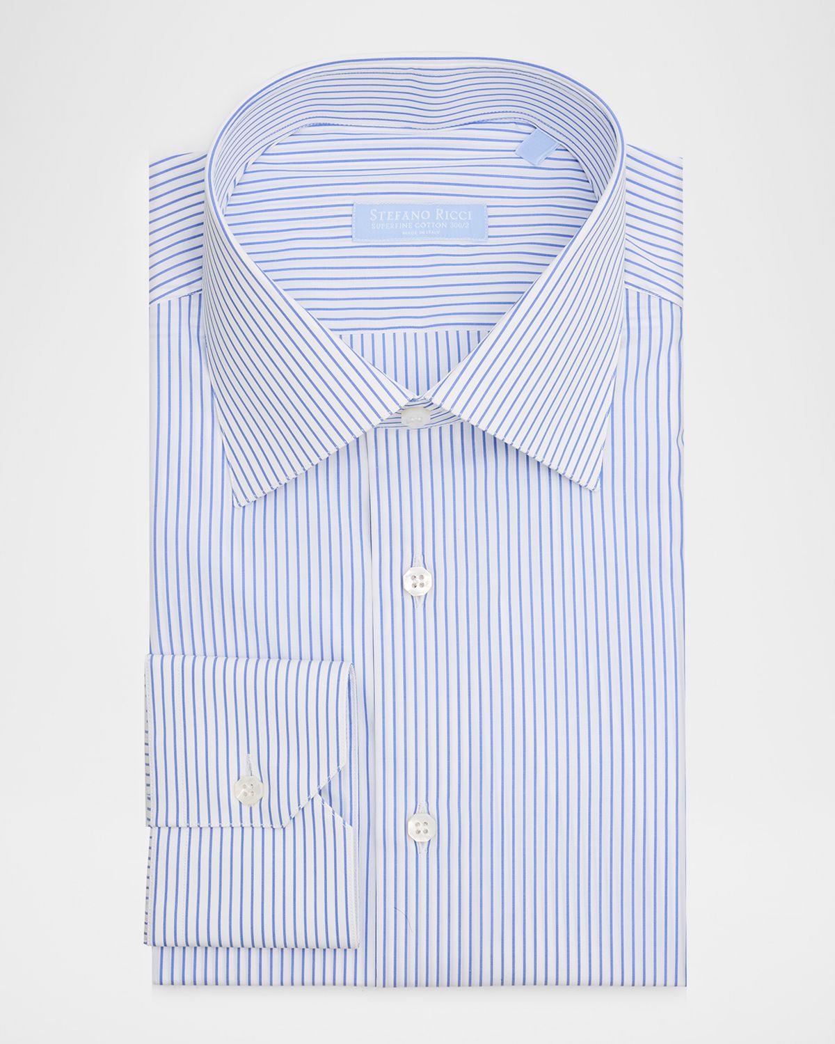 Stefano Ricci Men 's Cotton Pinstripe Dress Shirt