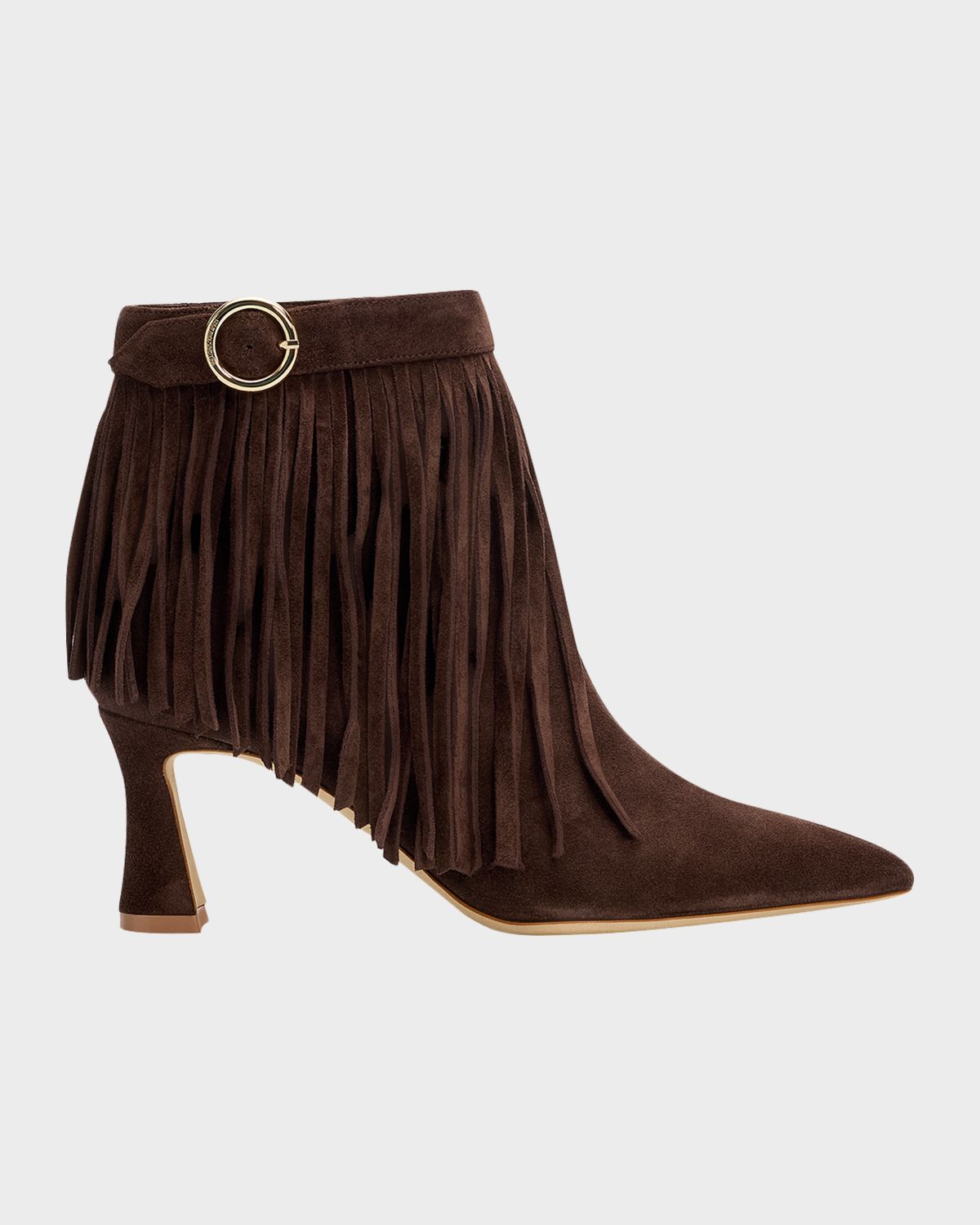 Malone Souliers 70mm Donnie Suede Fringe Ankle Boots - Women's Shoes