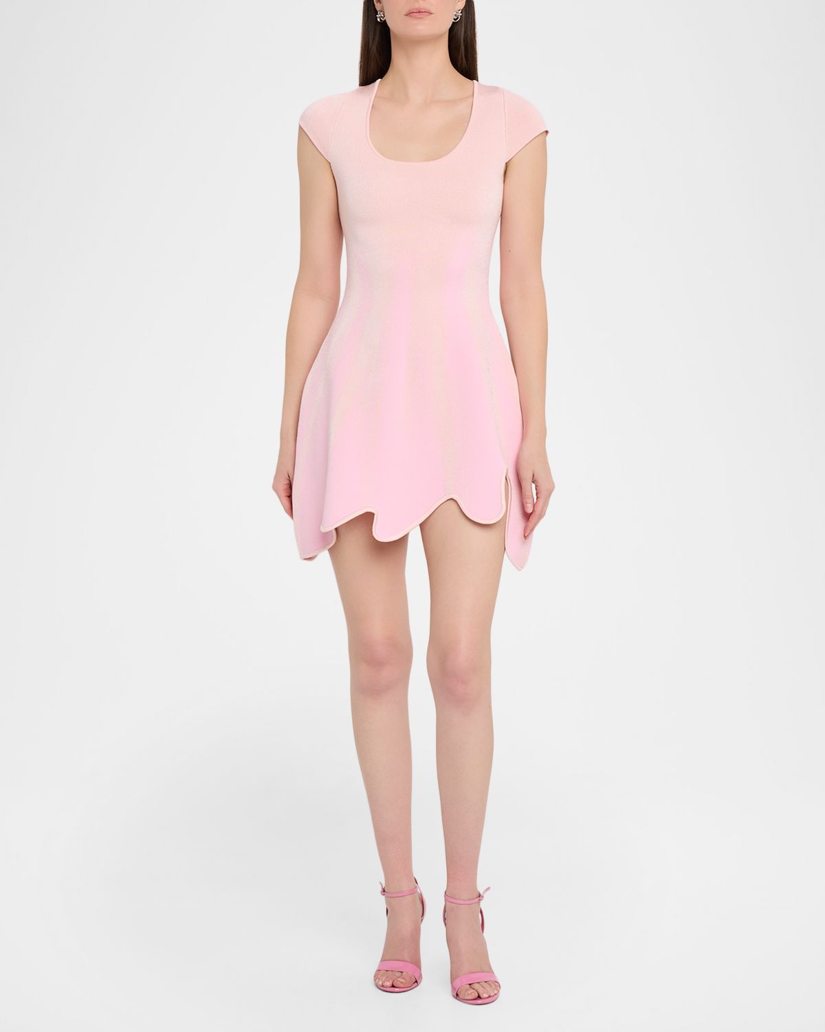 PH5 Tina Asymmetric Wavy Mini Dress