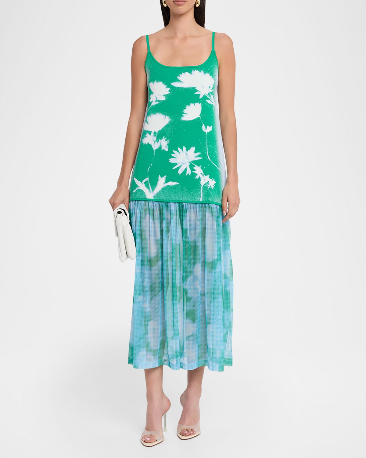 PH5 Ginger Flower Print Tank Dress