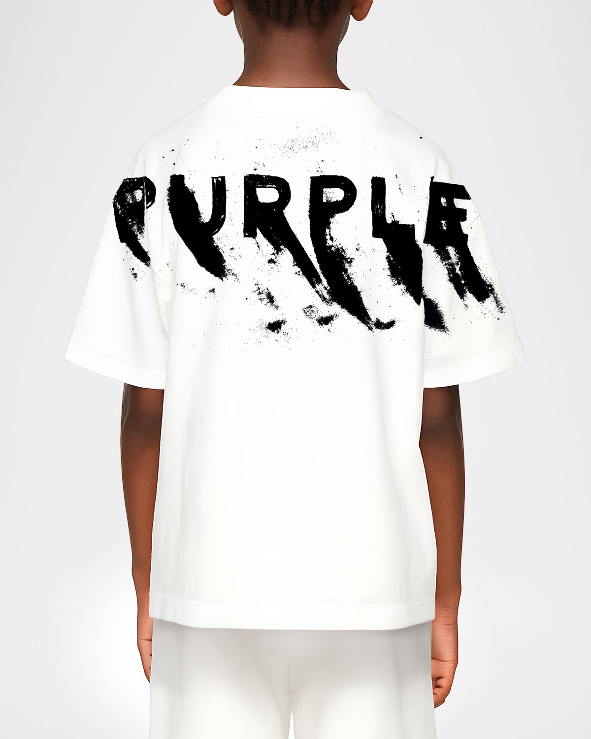 PURPLE Boy 's Logo-Print Cotton Jersey T-Shirt, Size 4-12