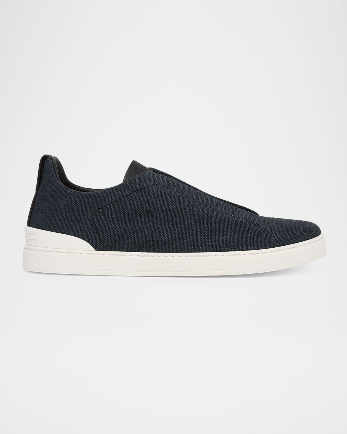 ZEGNA Men 's Triple Stitch Osai Cashmere Low-Top Sneakers