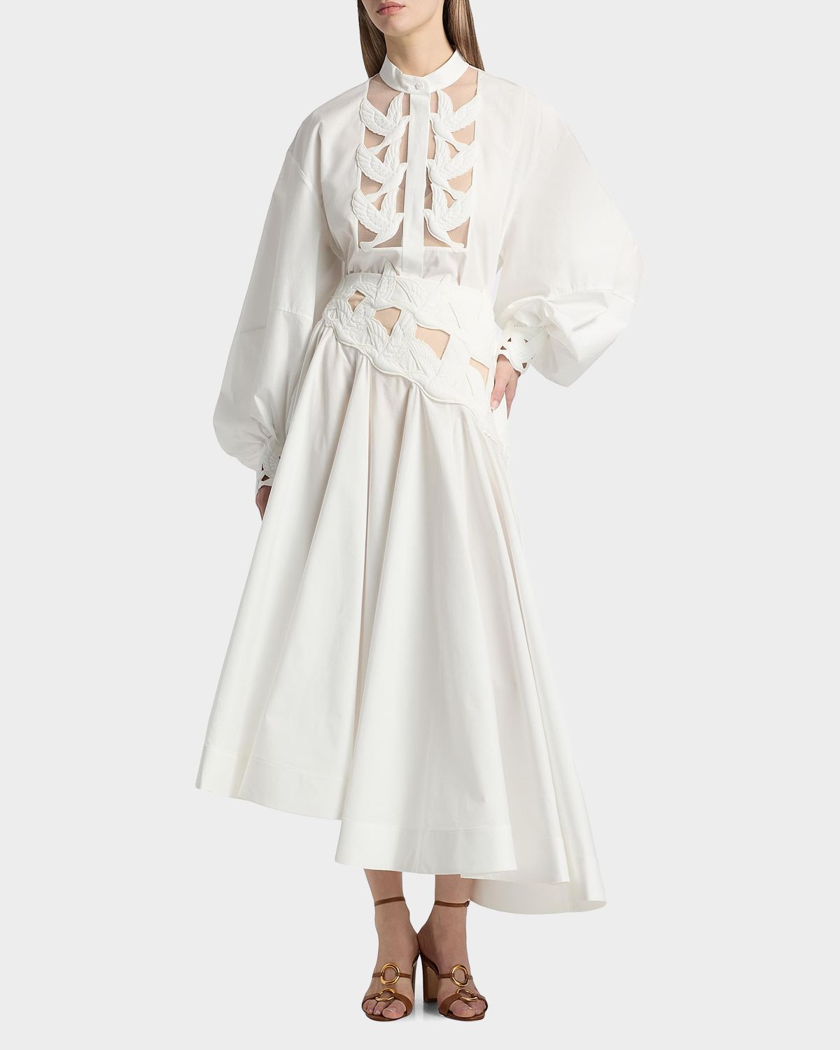 Zimmermann Luna Appliqué Blouse