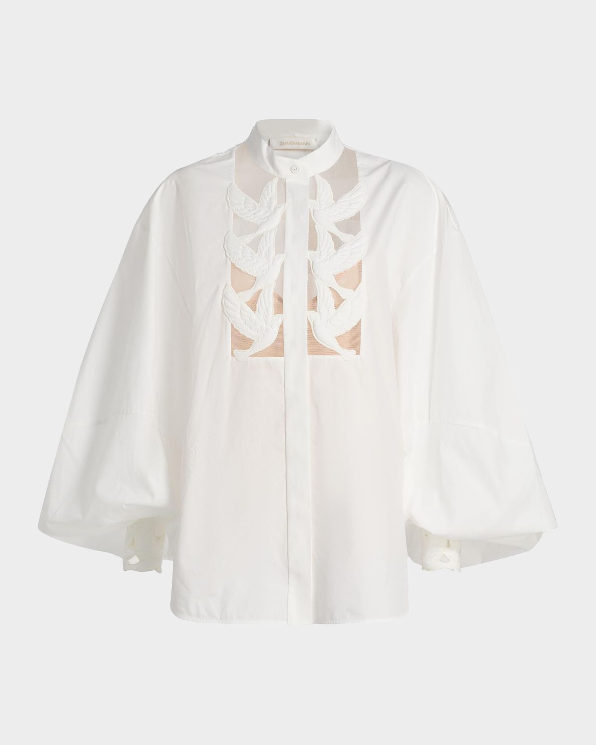 Zimmermann Luna Appliqué Blouse