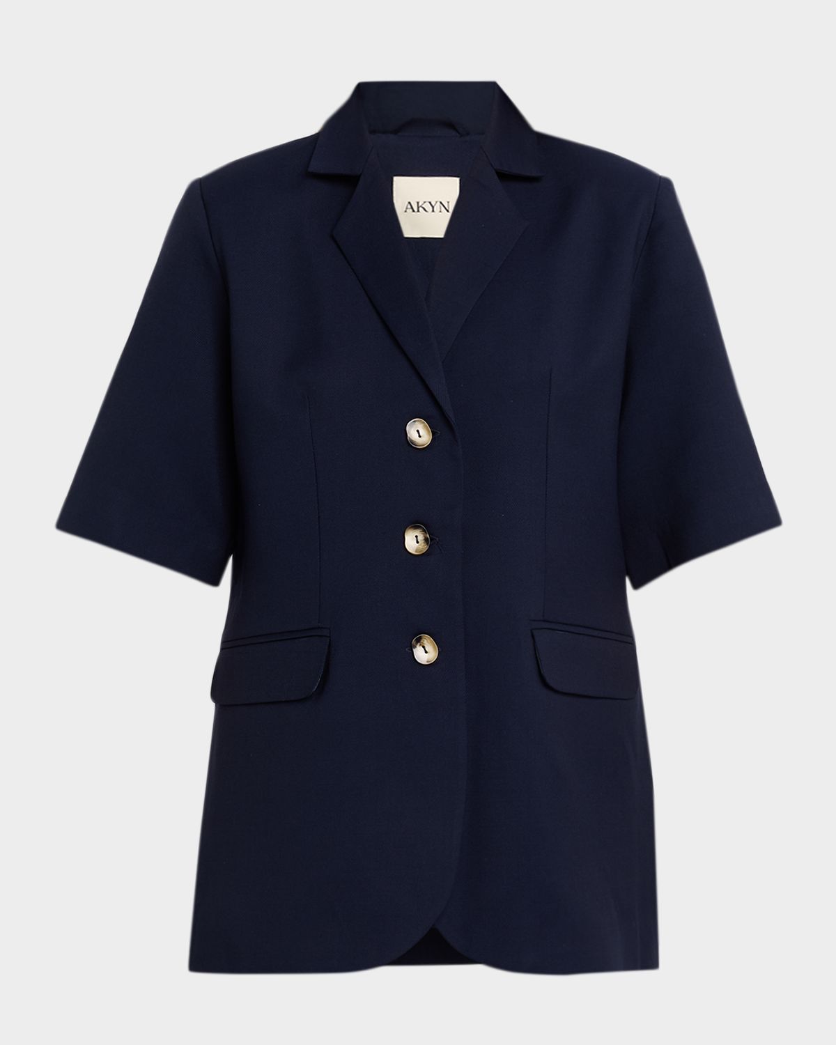 Akyn Studio Amelia Short-Sleeve Blazer | Thumbnail 1 Akyn Studio Amelia Short-Sleeve Blazer | Thumbnail 1