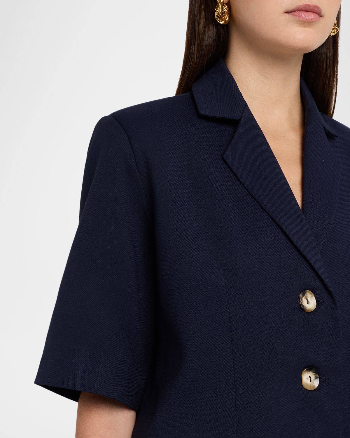 Akyn Studio Amelia Short-Sleeve Blazer | Thumbnail 5 Akyn Studio Amelia Short-Sleeve Blazer | Thumbnail 5