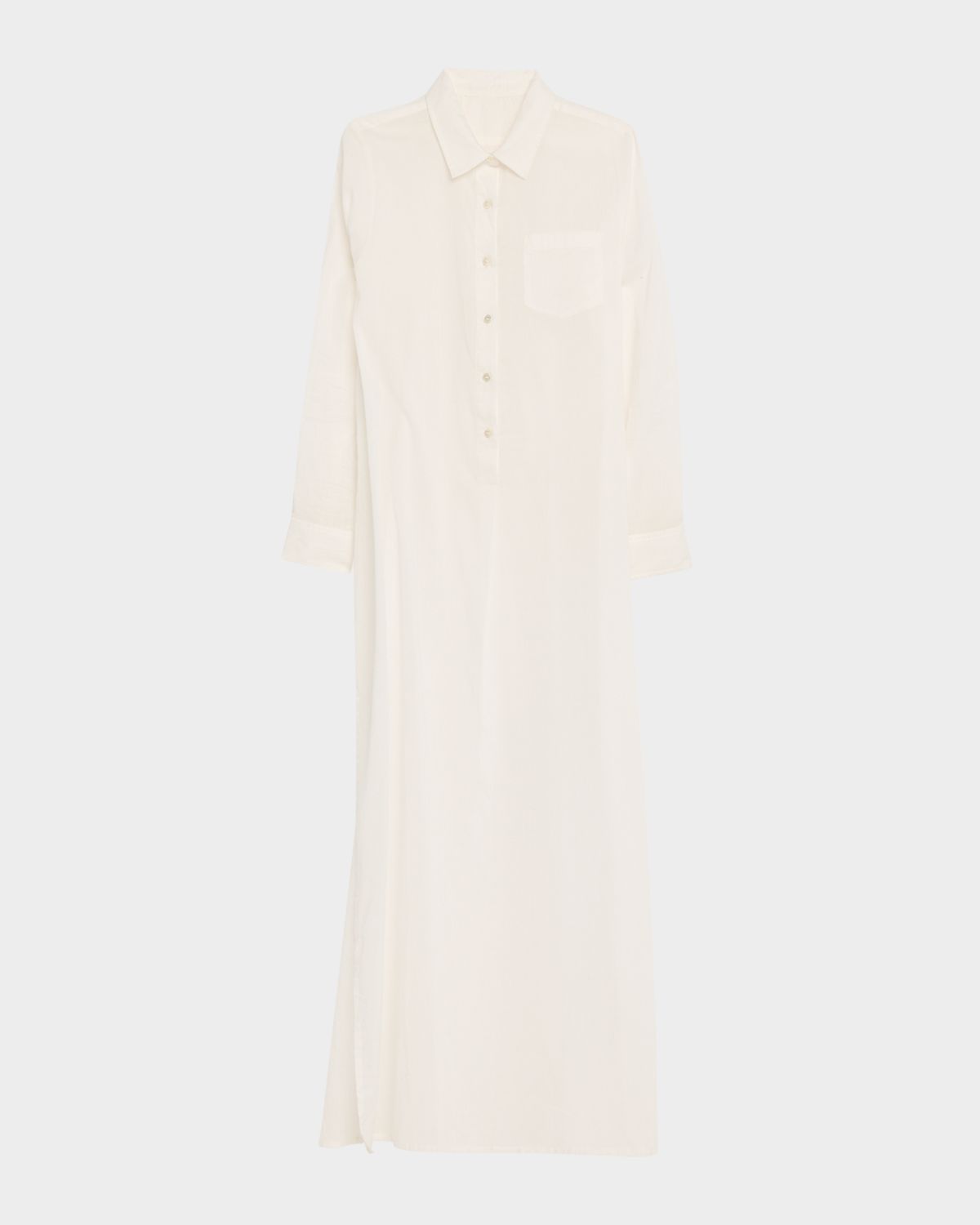 Nili Lotan Mina Cotton Maxi Shirtdress | Thumbnail 6 Nili Lotan Mina Cotton Maxi Shirtdress | Thumbnail 6