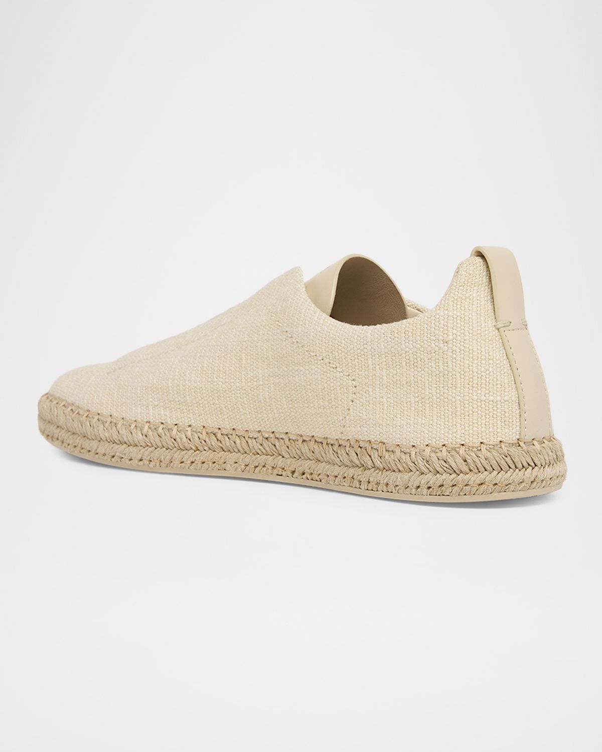 ZEGNA Men 's Woven Triple Stitch Sneakers | Thumbnail 2
