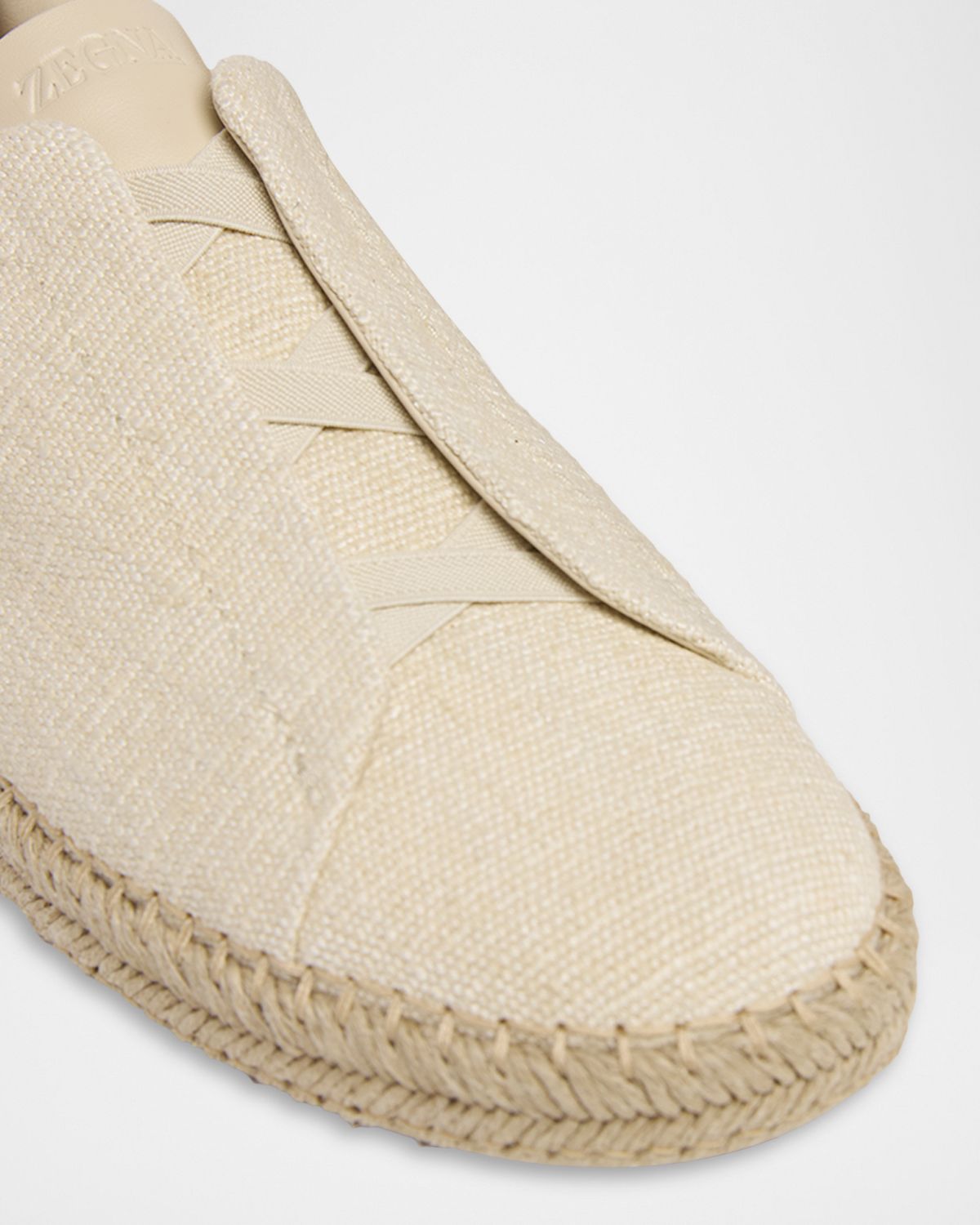 ZEGNA Men 's Woven Triple Stitch Sneakers | Thumbnail 3