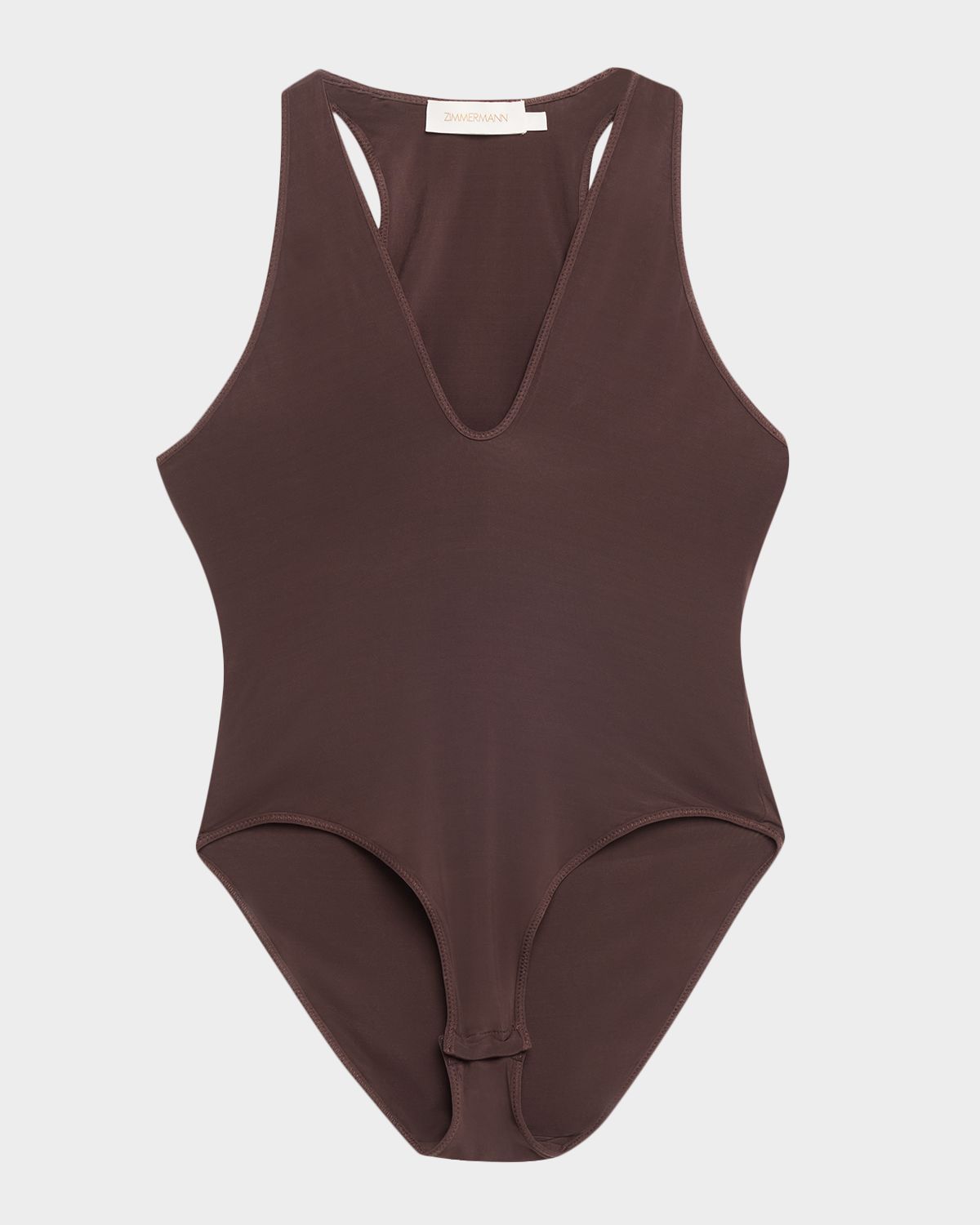 Zimmermann Luna Plunge Bodysuit