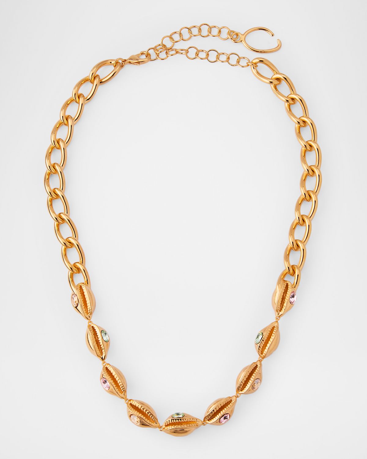 Oscar de la Renta Cowrie Shell Necklace