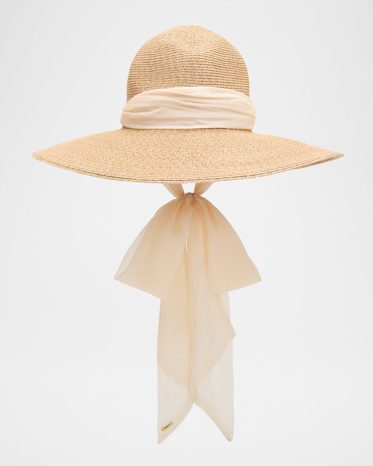 Eugenia Kim Cassidy Packable Wide-Brim Fedora with Scarf