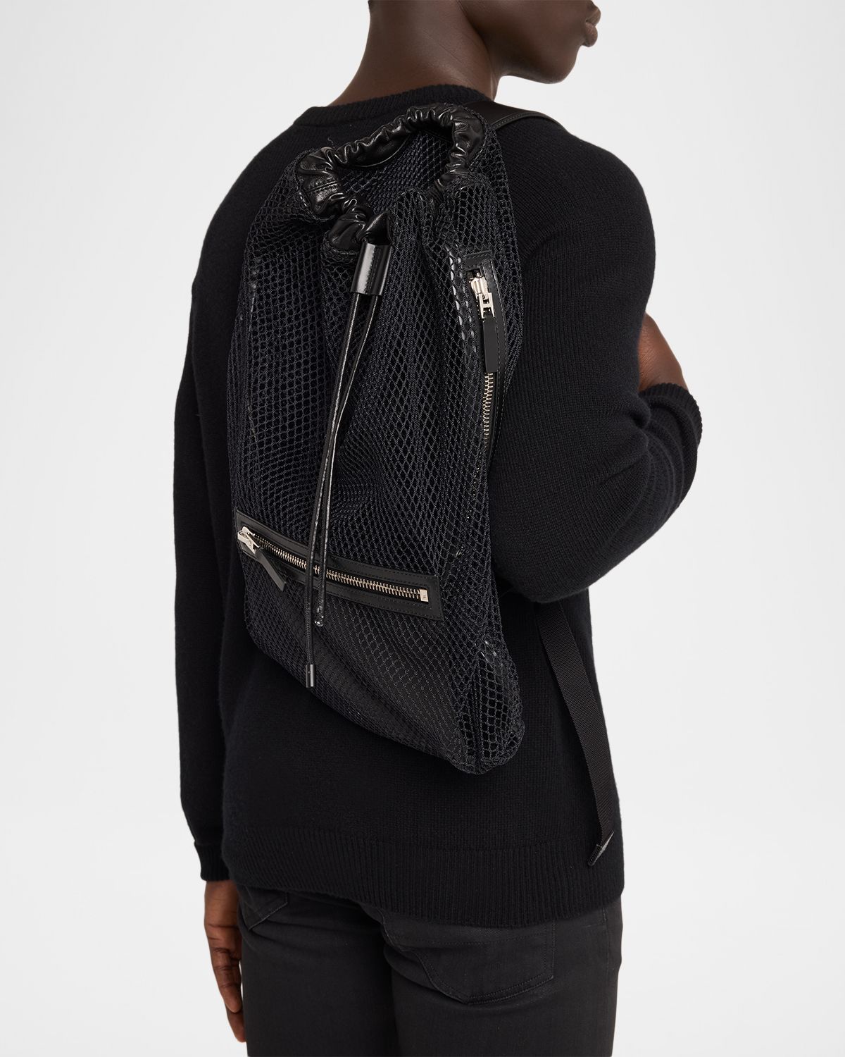 TOM FORD Men 's Mbags Mesh Backpack | Thumbnail 2 TOM FORD Men 's Mbags Mesh Backpack | Thumbnail 2