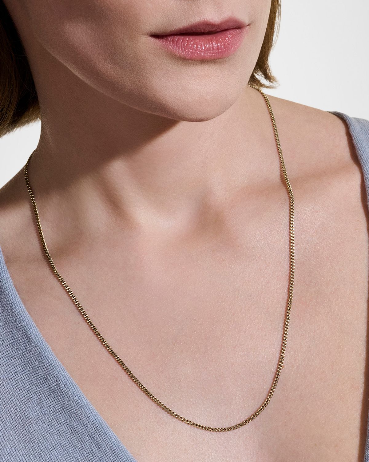 John Hardy Men 's 14K Yellow Gold Curb Chain Necklace, 2.1mm