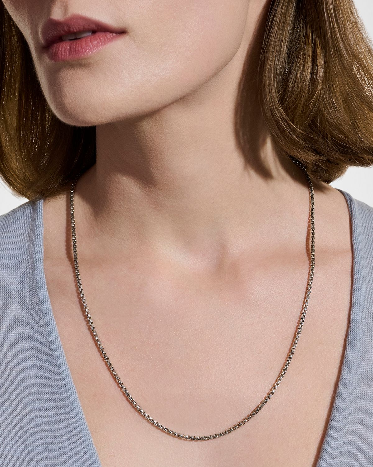 John Hardy Men 's Sterling Silver Curb Chain Necklace, 2.7mm