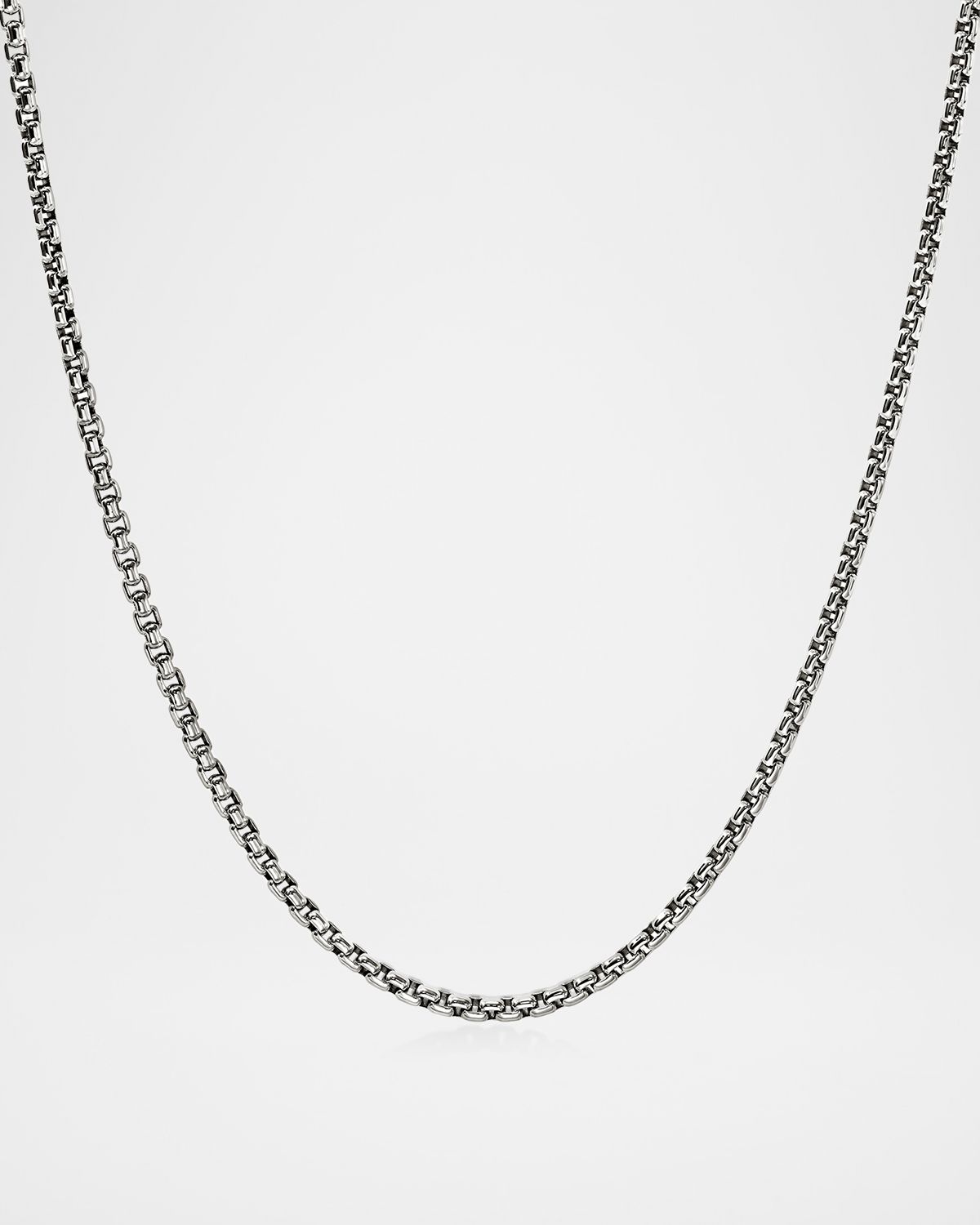 John Hardy Men 's Sterling Silver Curb Chain Necklace, 2.7mm