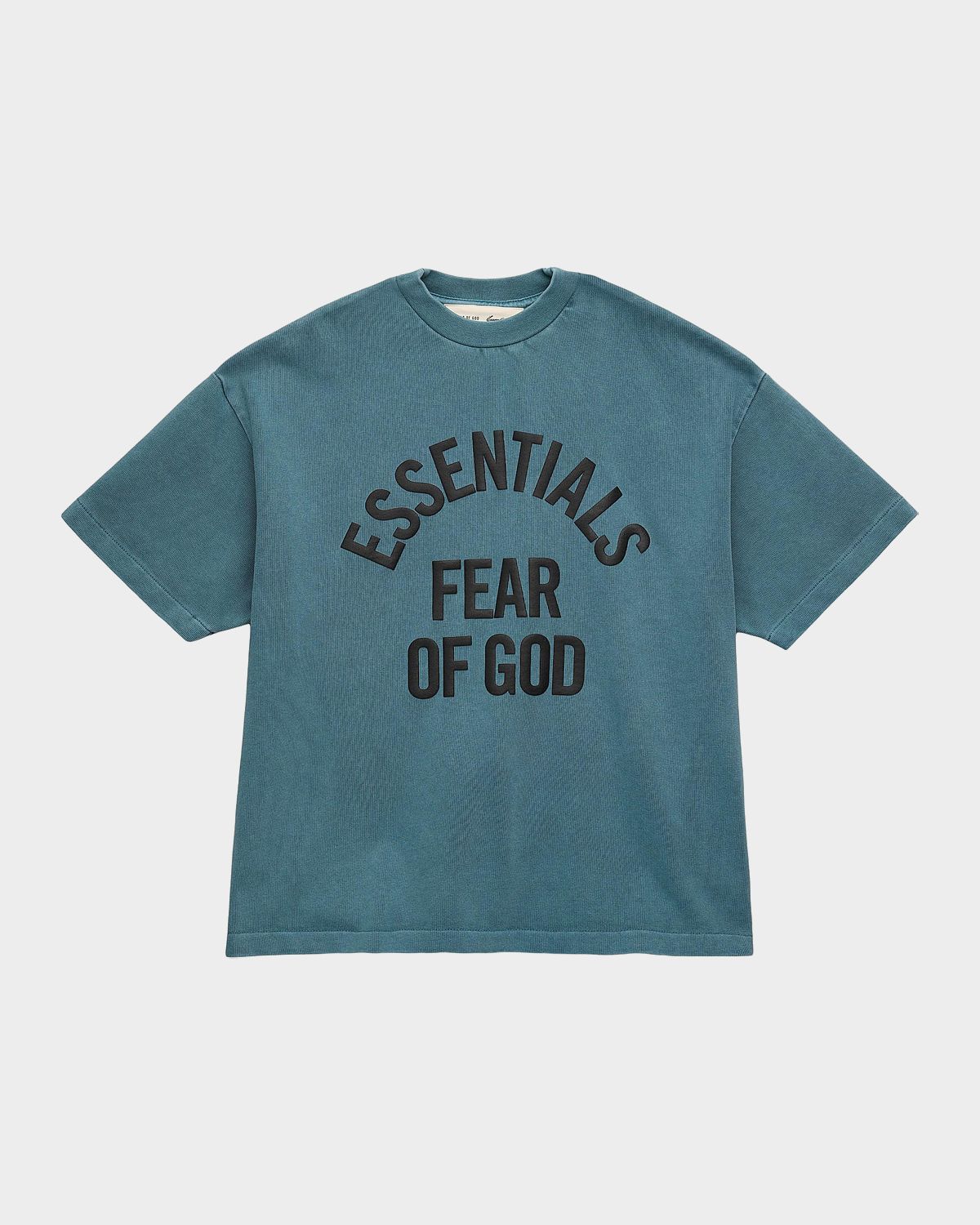 Fear of God Essentials Kid 's Campus '90s Short-Sleeve T-Shirt, Size 2-12 | Thumbnail 4 Fear of God Essentials Kid 's Campus '90s Short-Sleeve T-Shirt, Size 2-12 | Thumbnail 4