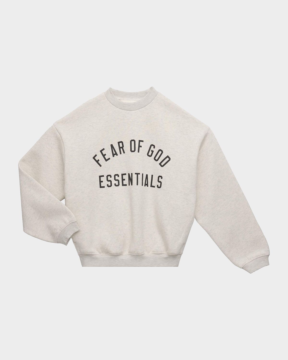 Fear of God Essentials Kid 's Logo Crewneck Sweatshirt, Size 2-12 | Thumbnail 3 Fear of God Essentials Kid 's Logo Crewneck Sweatshirt, Size 2-12 | Thumbnail 3