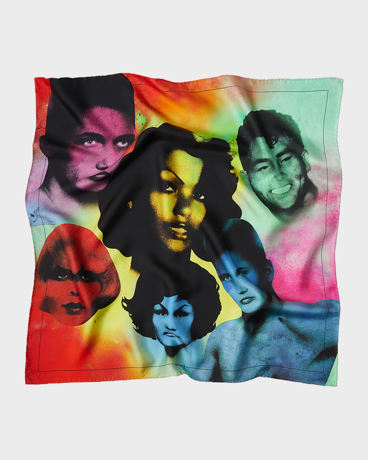 Versace Silk Foulard Scarf