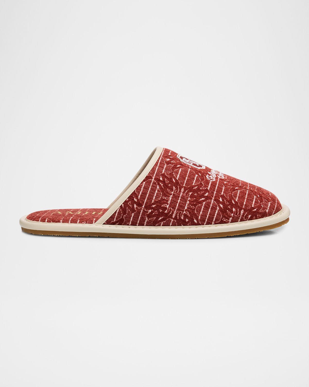 Amiri Men 's Chateau MA Jacquard Slippers