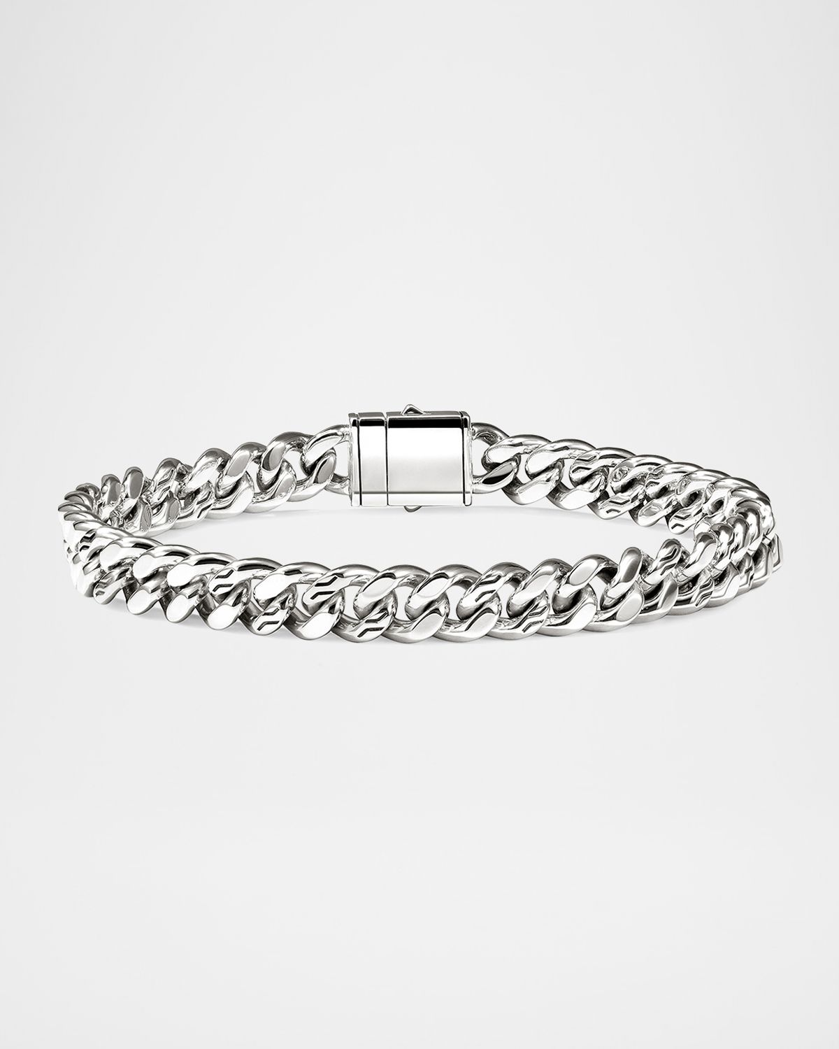 John Hardy Men 's Sterling Silver Curb Chain Bracelet, 7mm