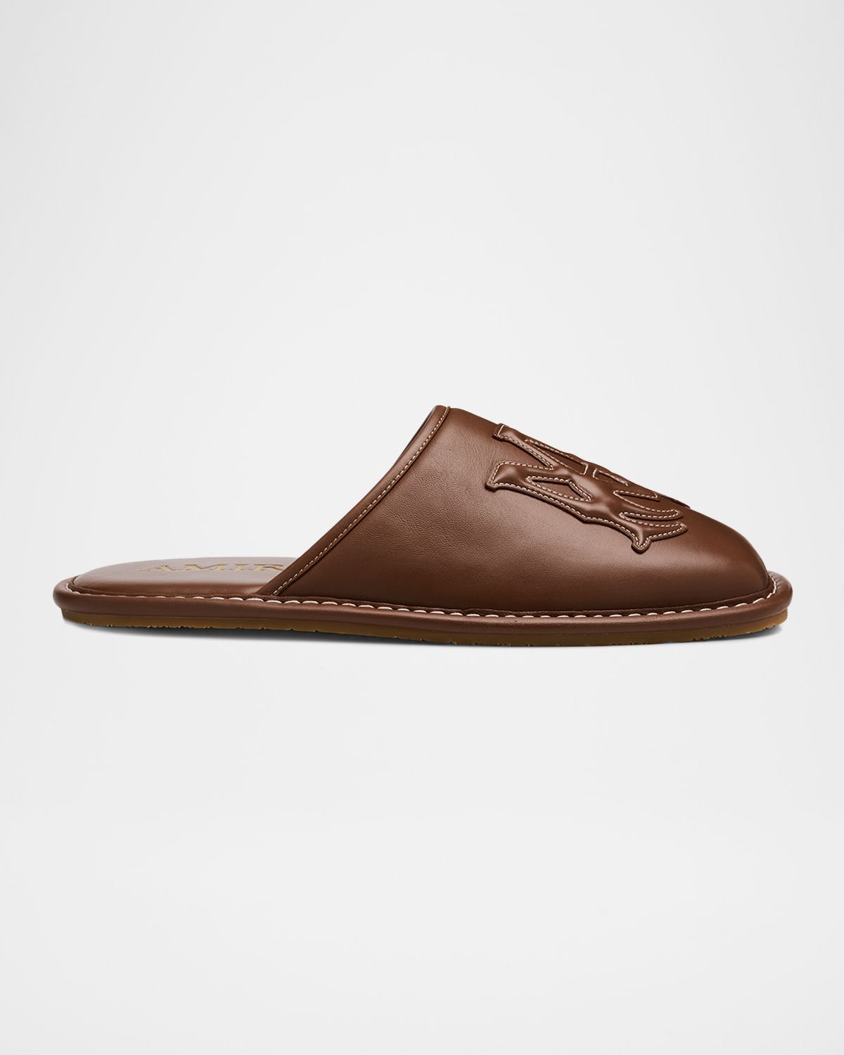 Amiri Men 's Leather MA Slippers