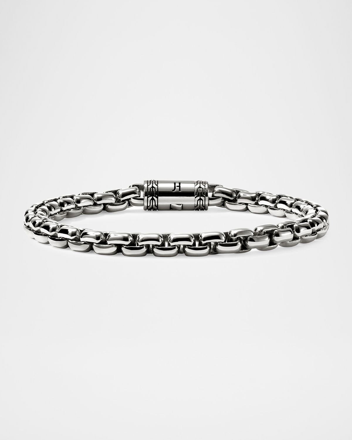 John Hardy Men 's Sterling Silver Box Chain Bracelet, 6mm