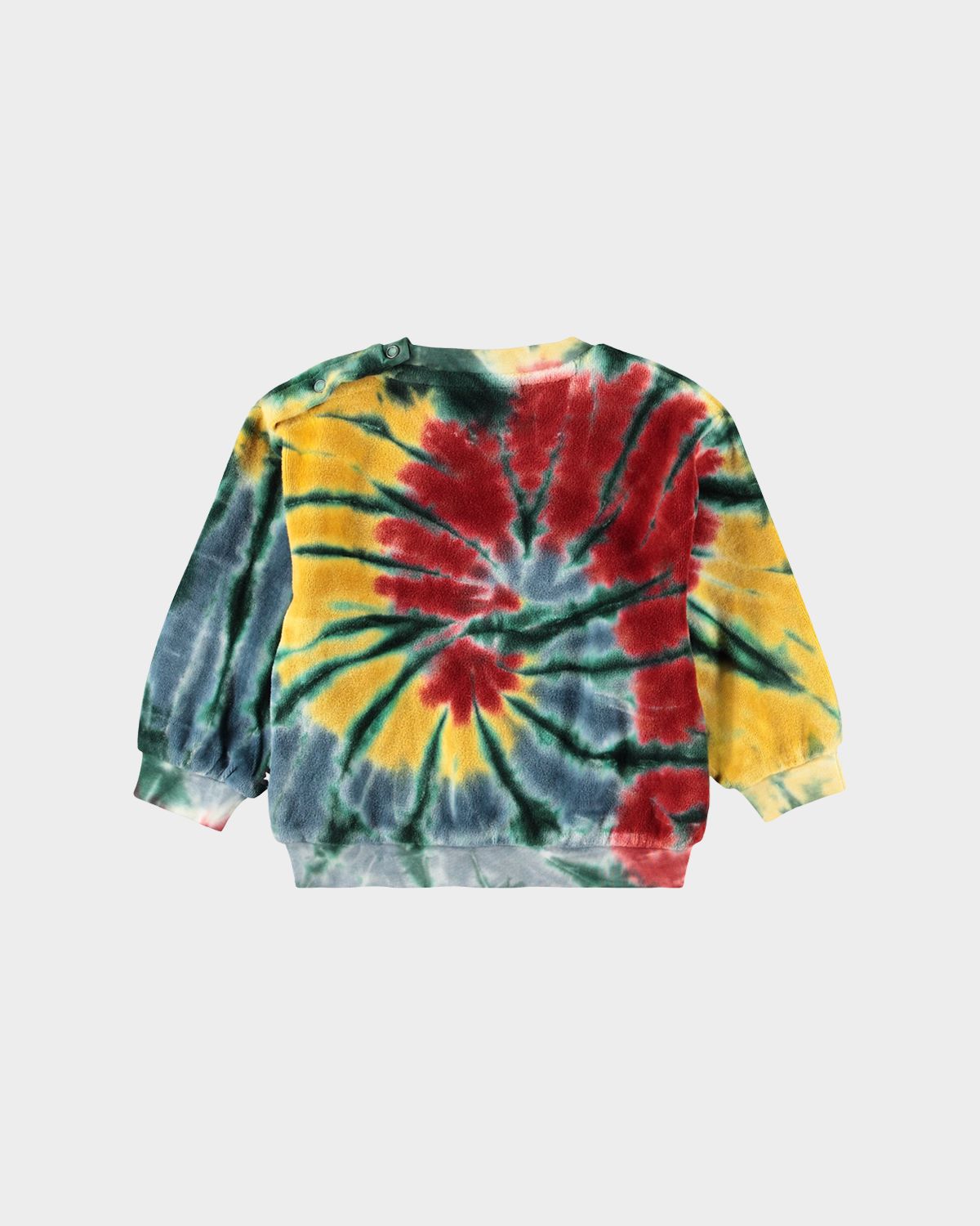 Molo Boy 's Dear Tie-Dye Organic Cotton Sweatshirt, Size 3M-2