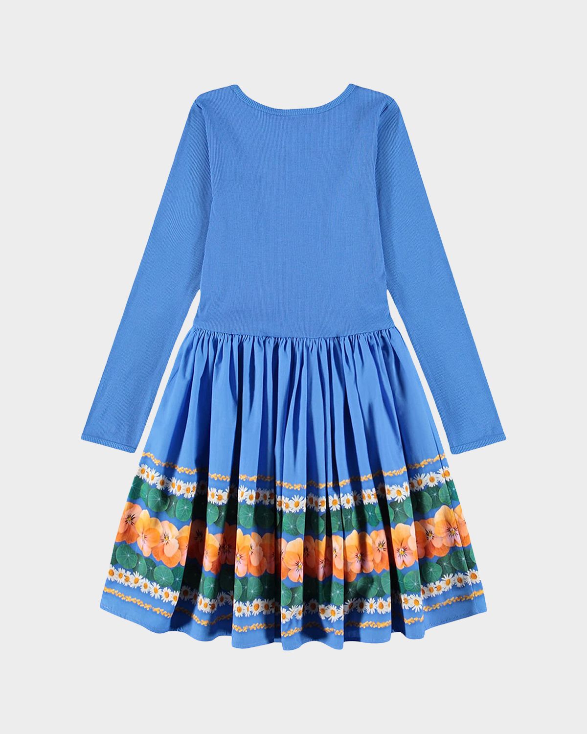 Molo Girl 's Casie Long-Sleeve Cotton Dress, Size 2-6 | Thumbnail 4 Molo Girl 's Casie Long-Sleeve Cotton Dress, Size 2-6 | Thumbnail 4