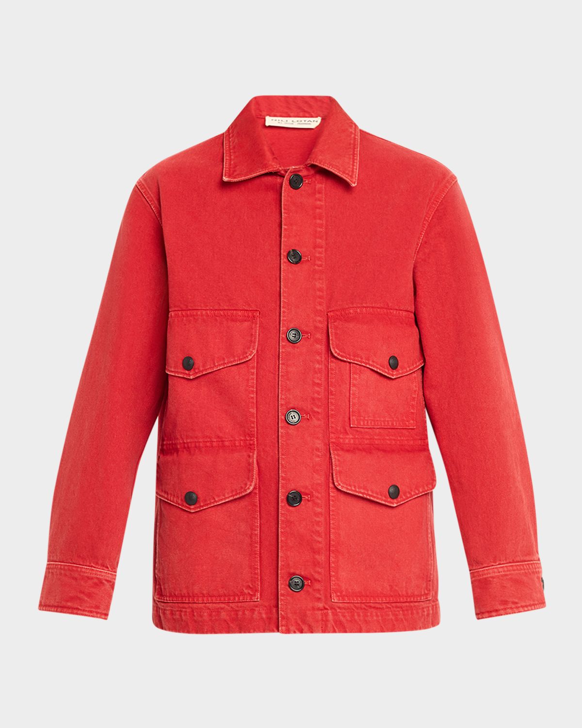 Nili Lotan Leroy Cotton Twill Utility Jacket