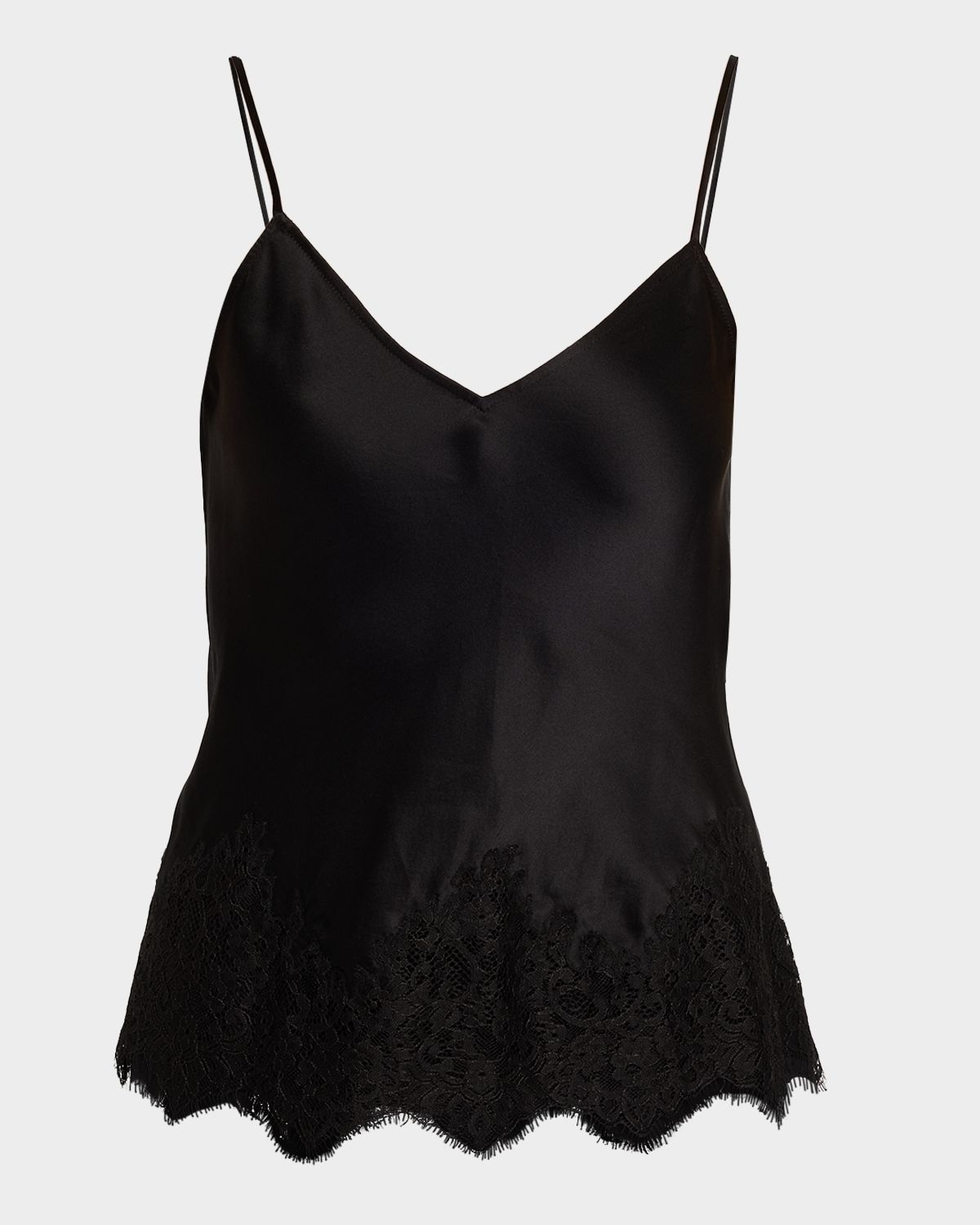 Nili Lotan Nadine Lace Silk Cami Top