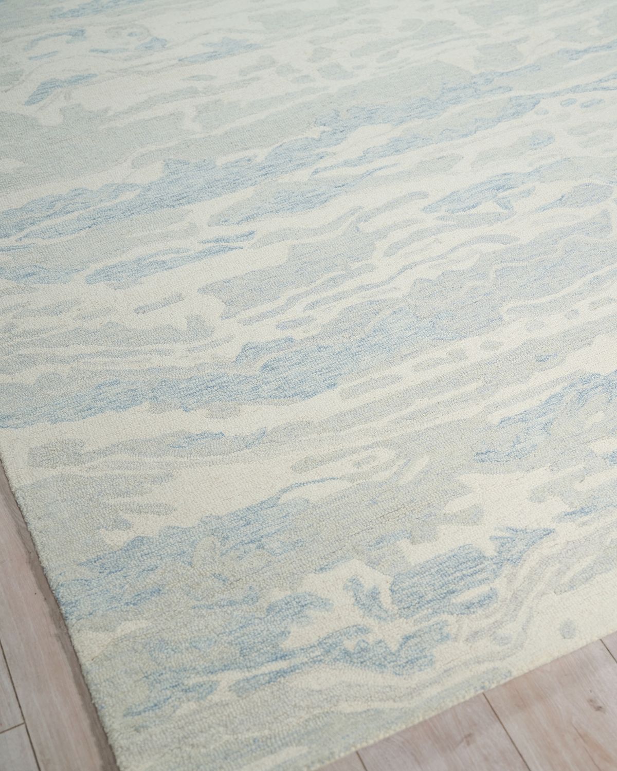 Exquisite Rugs Cortero Hand-Tufted Light Blue & Rug | Thumbnail 6 Exquisite Rugs Cortero Hand-Tufted Light Blue & Rug | Thumbnail 6