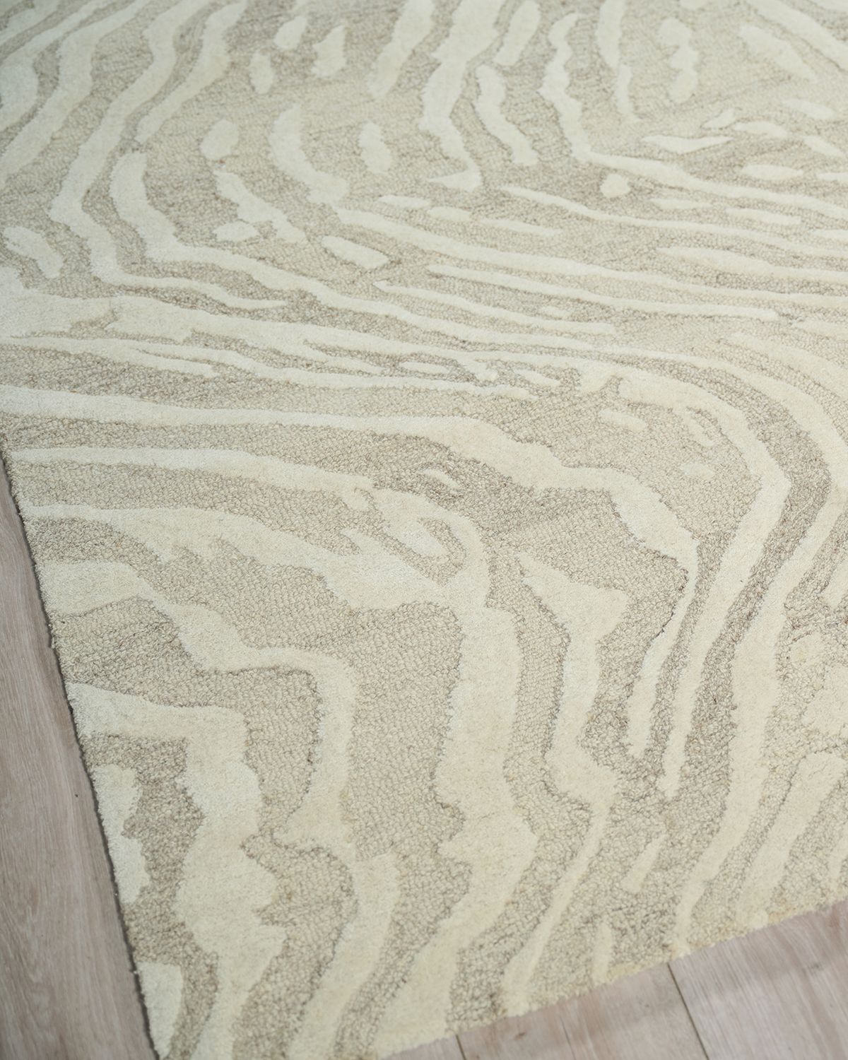 Exquisite Rugs Entro Hand-Tufted Beige & Rug | Thumbnail 6 Exquisite Rugs Entro Hand-Tufted Beige & Rug | Thumbnail 6