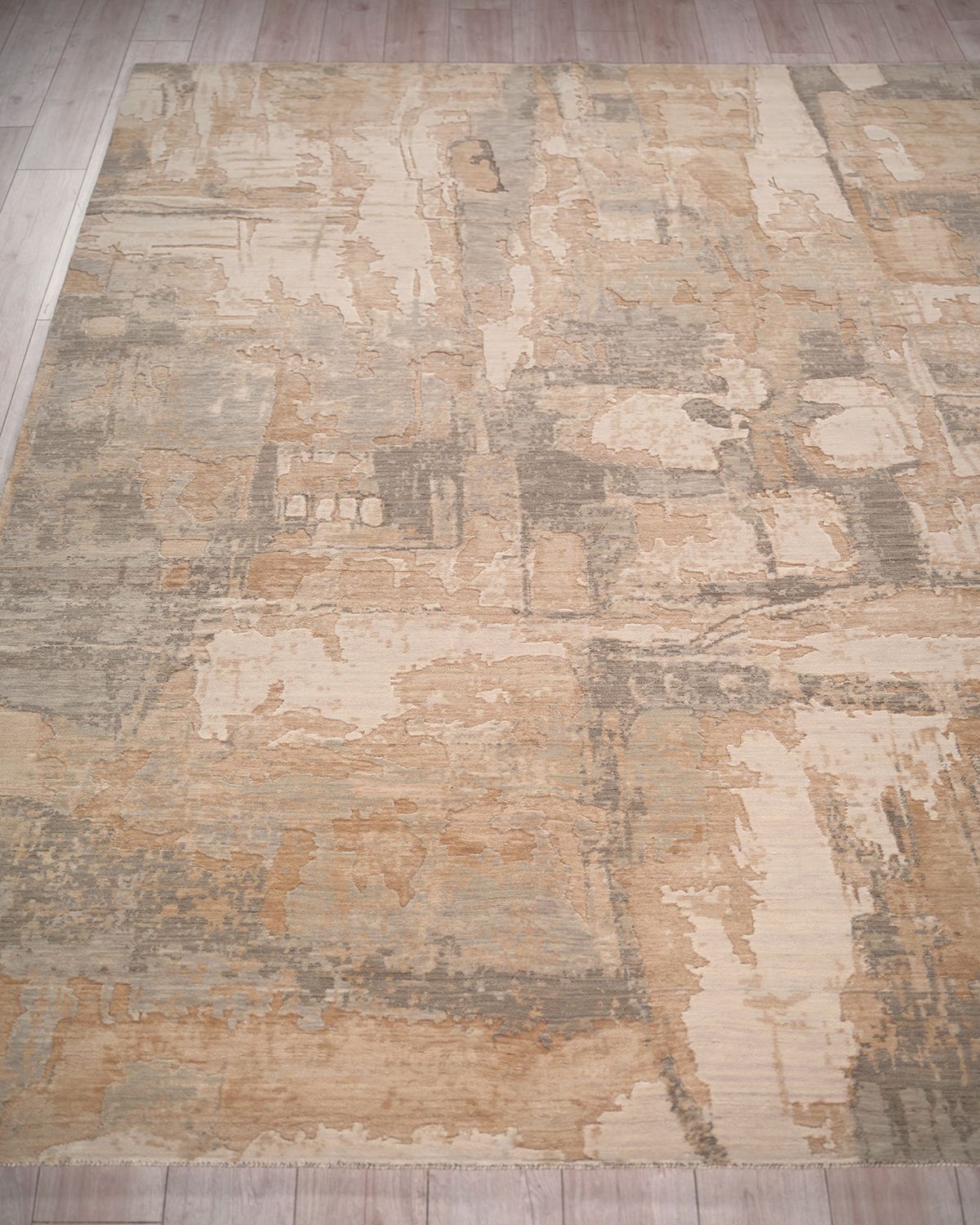 Exquisite Rugs Infinity Power-Loomed Silver/Beige Rug | Thumbnail 6 Exquisite Rugs Infinity Power-Loomed Silver/Beige Rug | Thumbnail 6