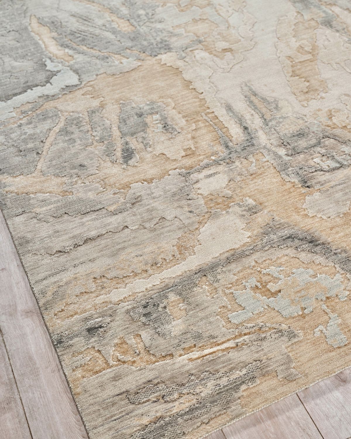 Exquisite Rugs Infinity Power-Loomed Grey/Silver Runner | Thumbnail 6 Exquisite Rugs Infinity Power-Loomed Grey/Silver Runner | Thumbnail 6