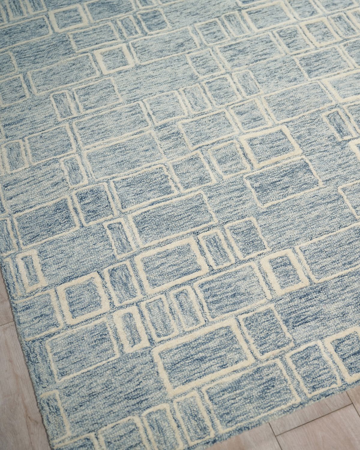 Exquisite Rugs Soho Hand-Tufted Blue & Rug | Thumbnail 6 Exquisite Rugs Soho Hand-Tufted Blue & Rug | Thumbnail 6