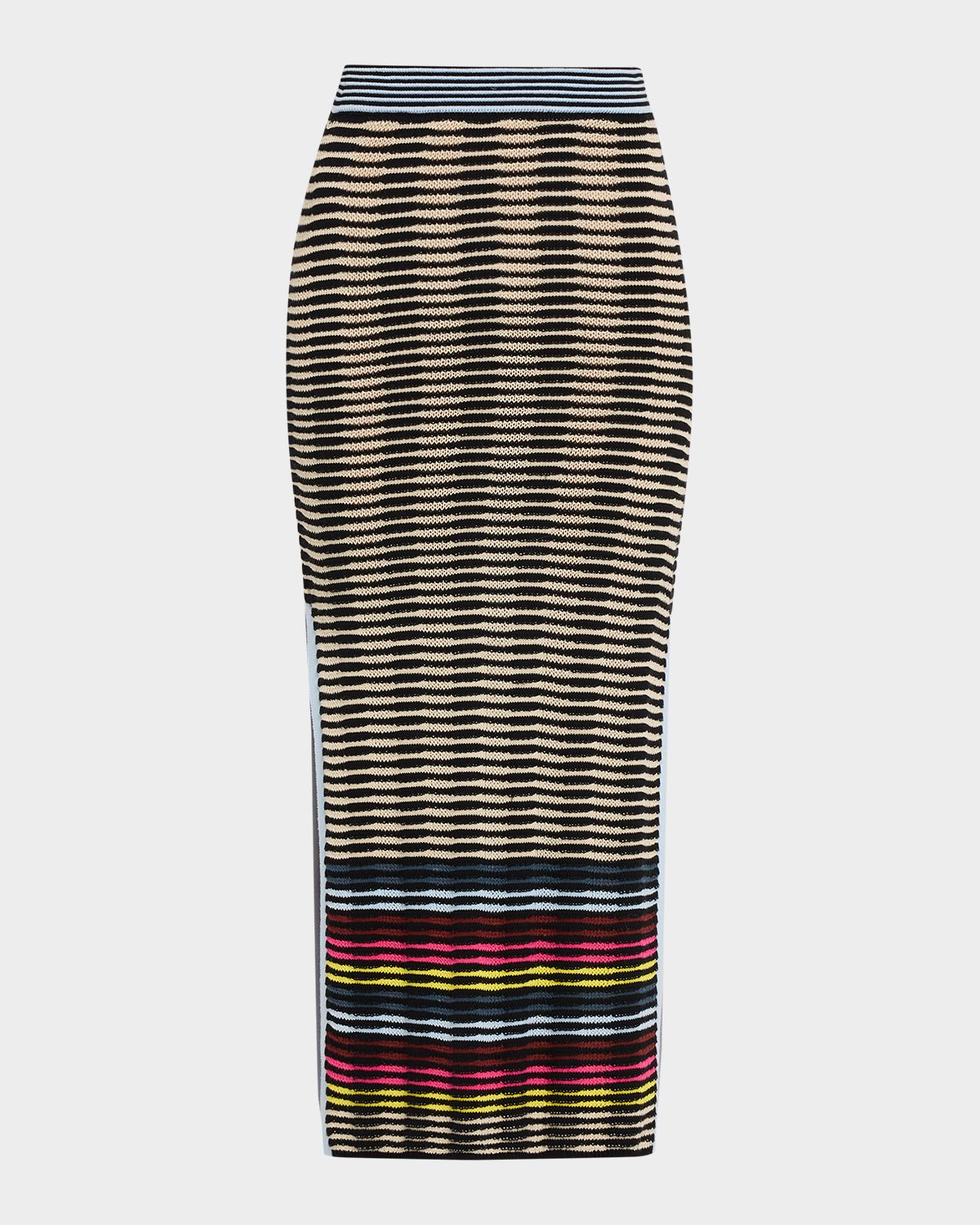 CHRISTOPHER JOHN ROGERS Wave Knit Midi Pencil Skirt | Thumbnail 6