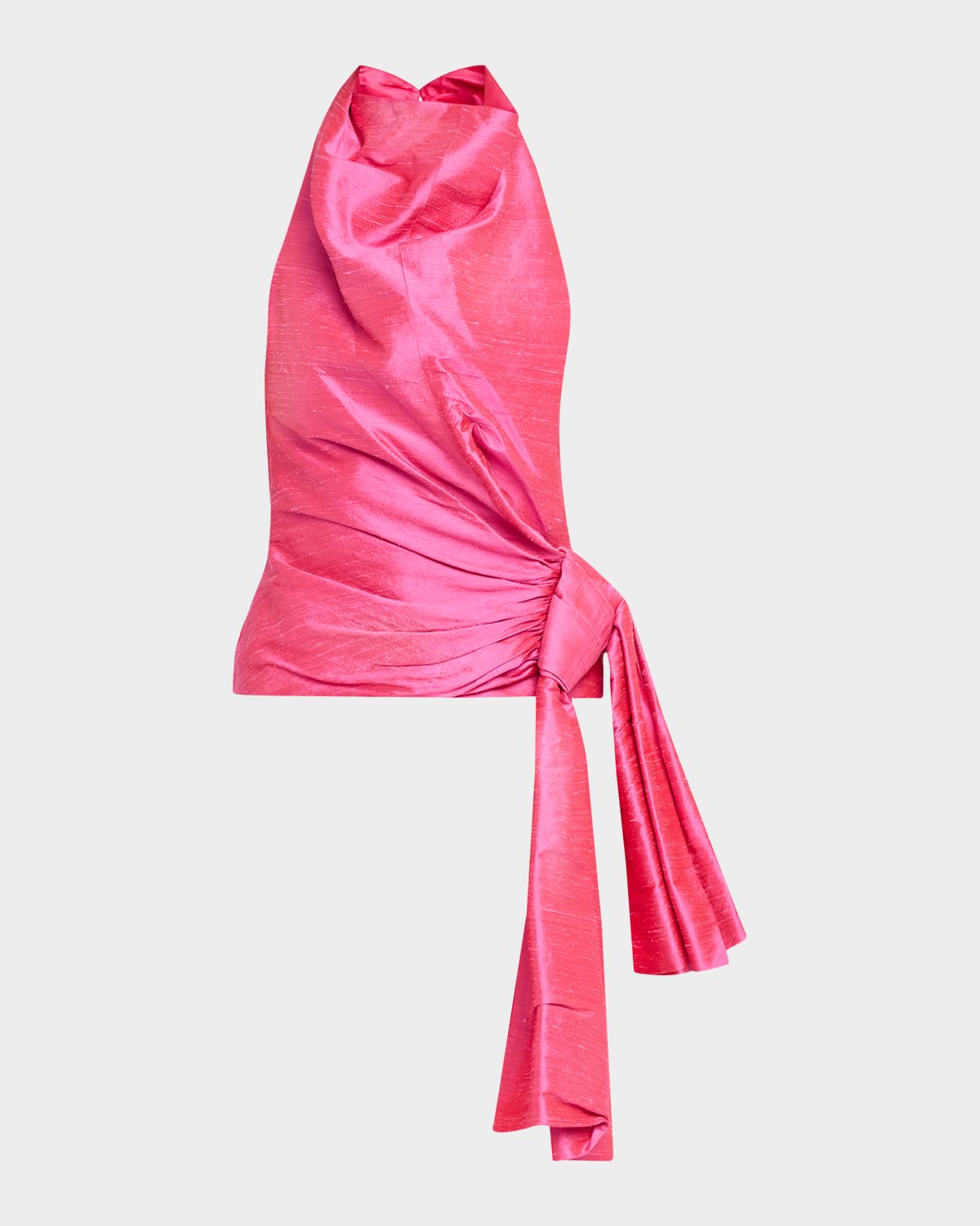 CHRISTOPHER JOHN ROGERS Silk Sarong Top | Thumbnail 6 CHRISTOPHER JOHN ROGERS Silk Sarong Top | Thumbnail 6