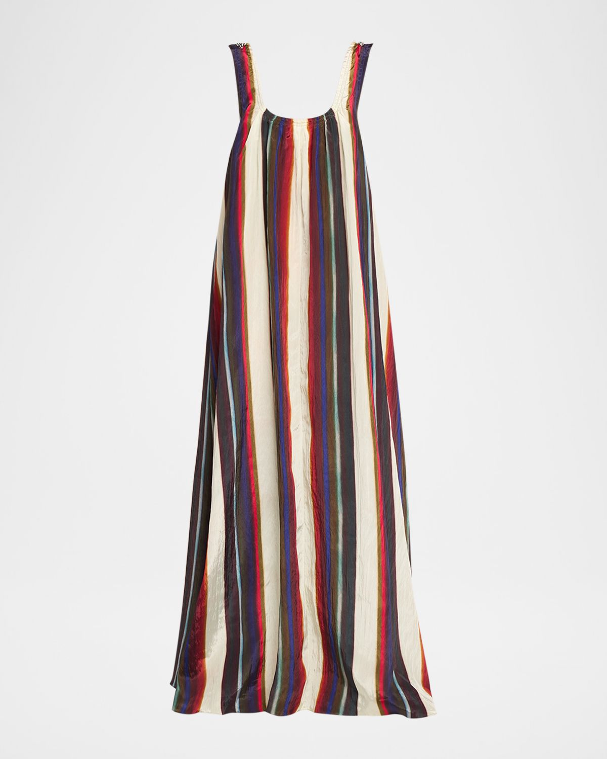 CHRISTOPHER JOHN ROGERS Morris Stripe Sleeveless Maxi Dress | Thumbnail 6
