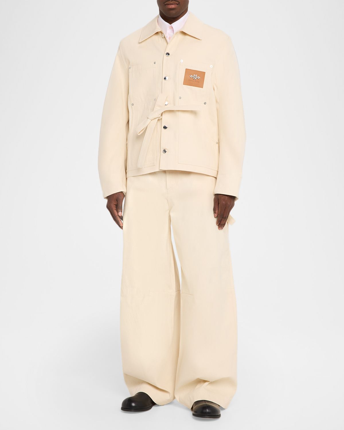 Simone Rocha en 's Wide-Leg Five-Pocket Trousers