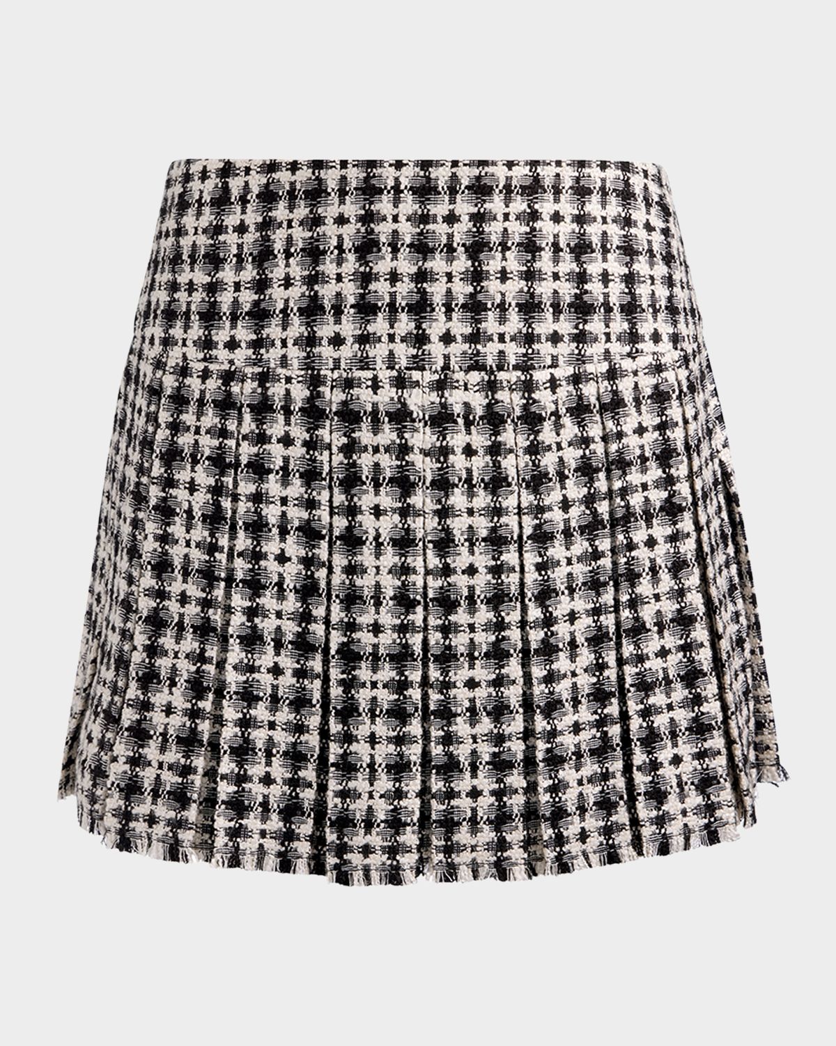 ALICE + OLIVIA Emilie Tweed Mini Skirt
